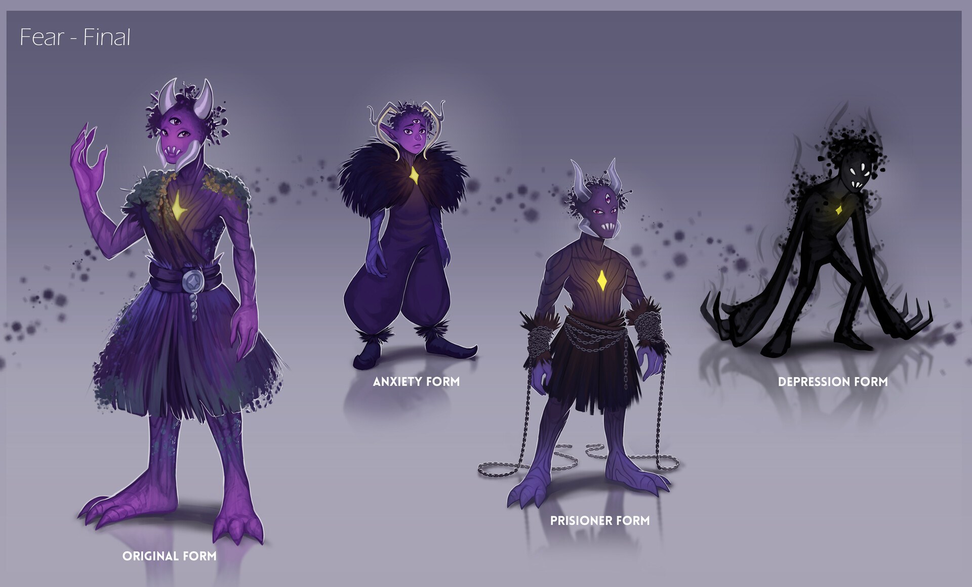 ArtStation - Fear - Personal Comic Project