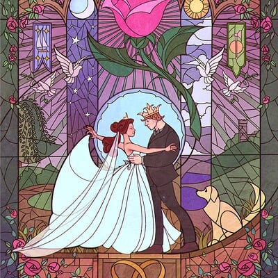 Beauty and the Beast Hommage 