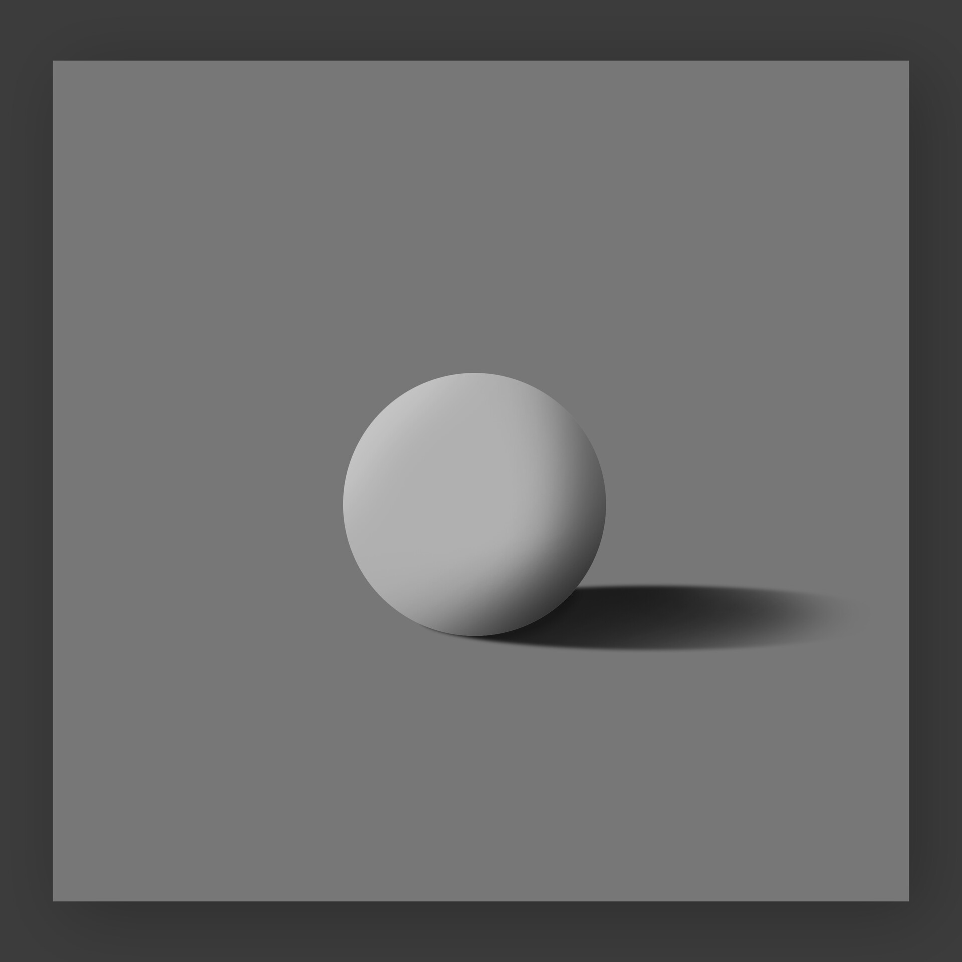 ArtStation - Ball With Shadow PSD free