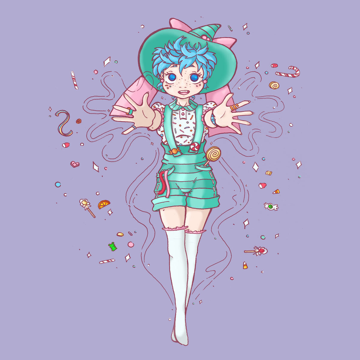 Artstation Candy Witch Theresa Dutz