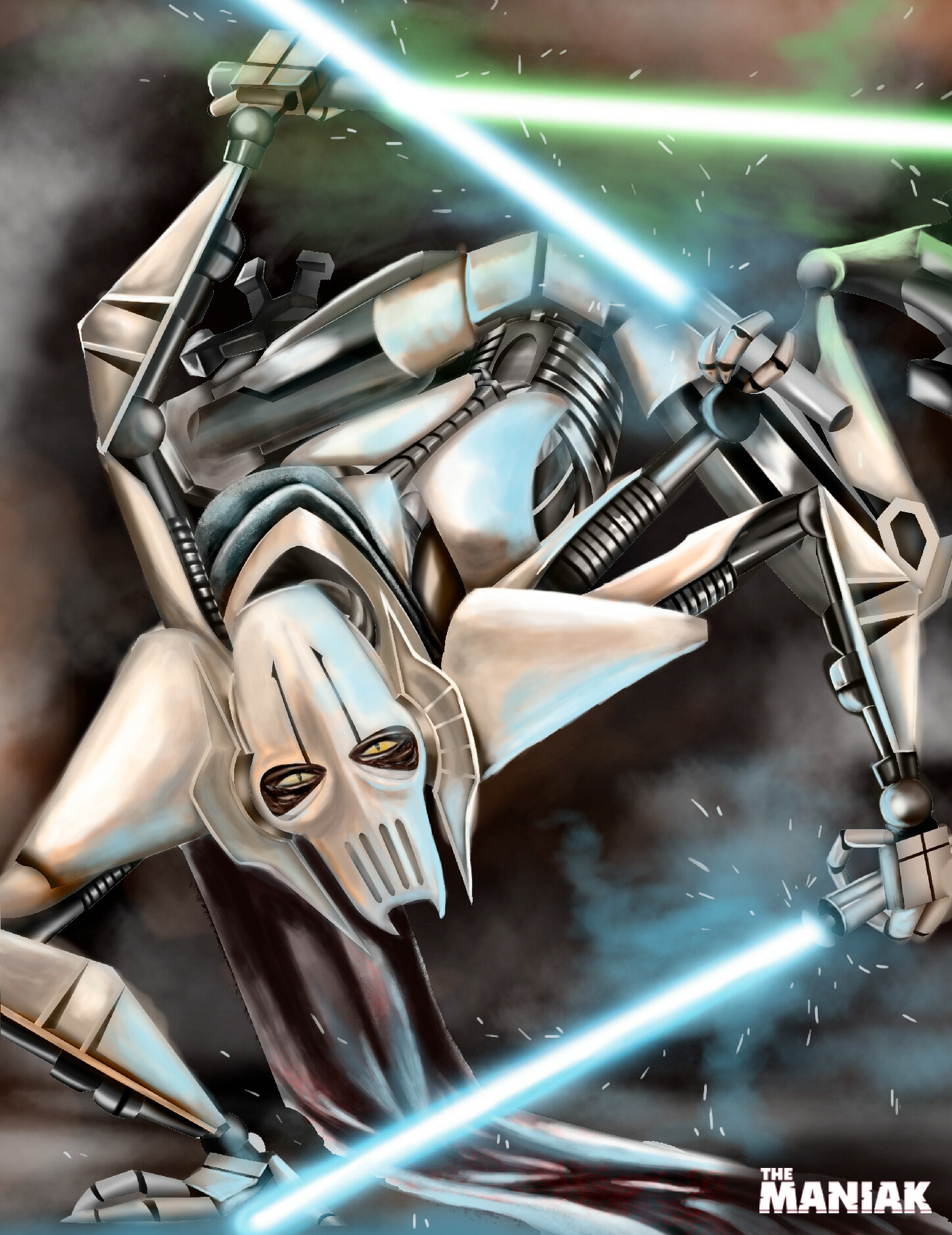 Artstation General Grievous Fan Art Aaron Hernandez Castro A place for fans of general grievous to view, download, share, and discuss their favorite images, icons, photos and wallpapers. artstation general grievous fan art
