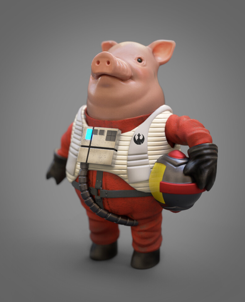 david almenara troyano - Little Pig Rebel Pilot