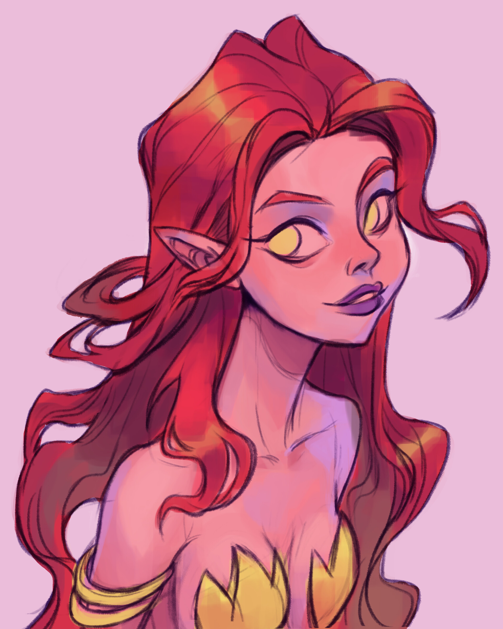 Artstation Mermaid Pimdee Avihingsanon
