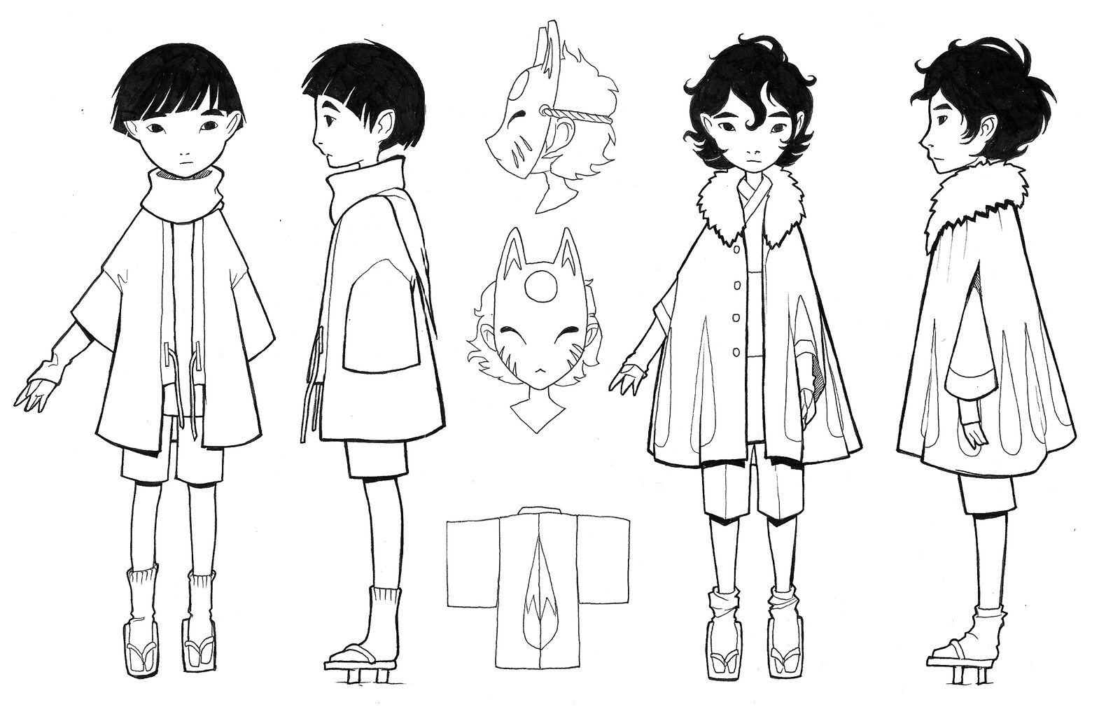 Character design for Ein.