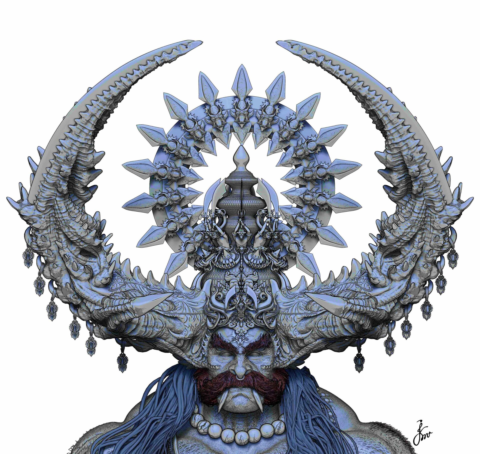 ArtStation Mahishasura