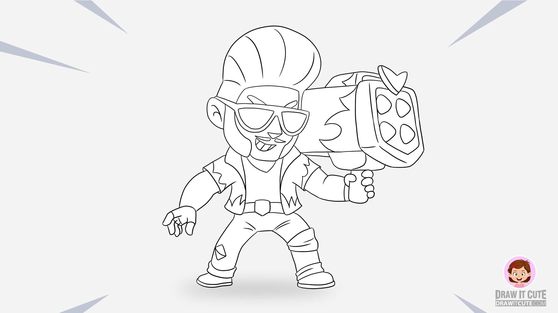 Artstation Home Coloring Pages Brawl Stars How To