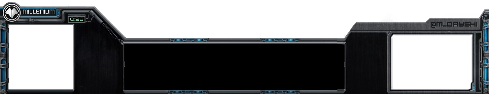Twitch overlay HUD for Starcraft 2