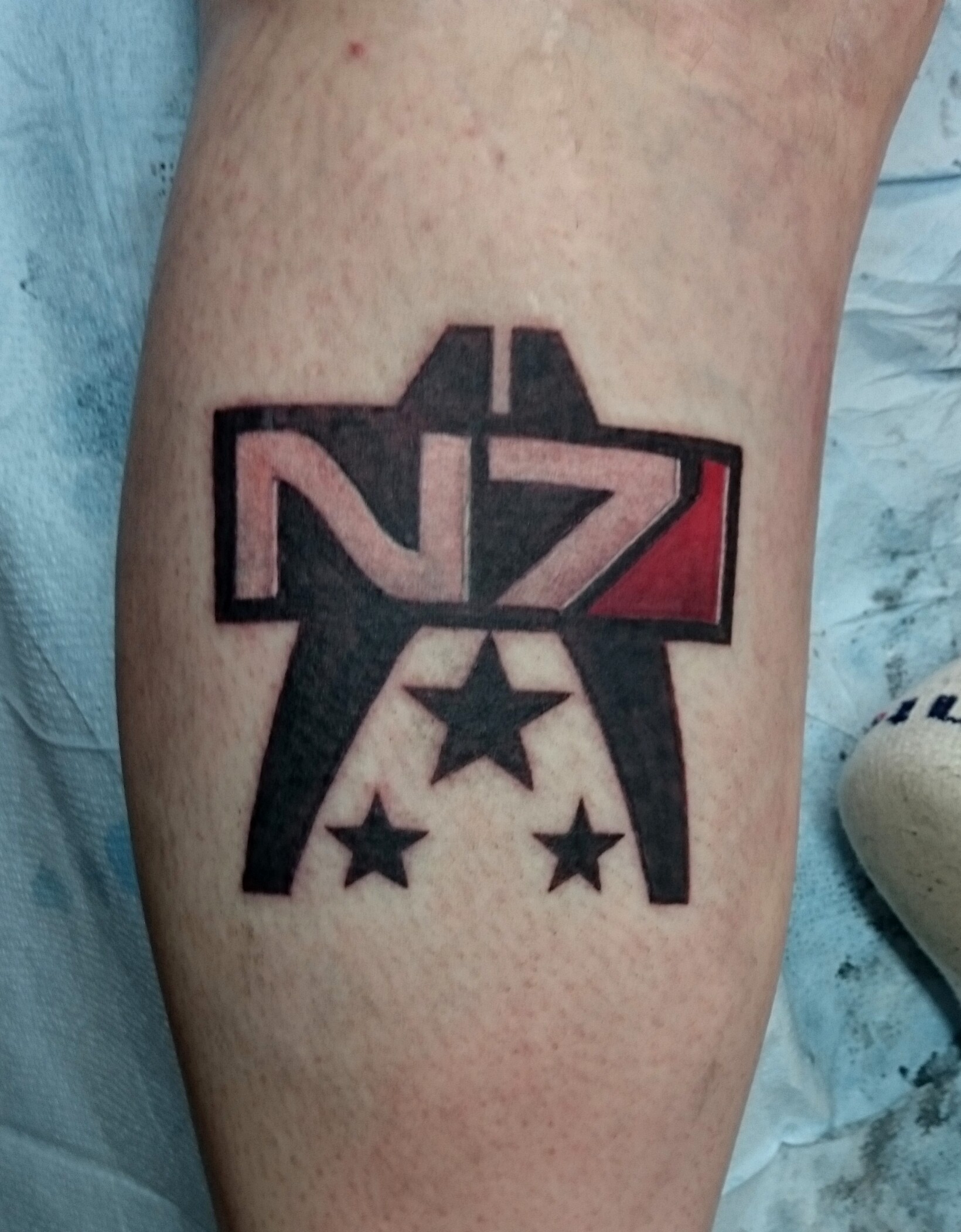 Mass Effect Tattoo