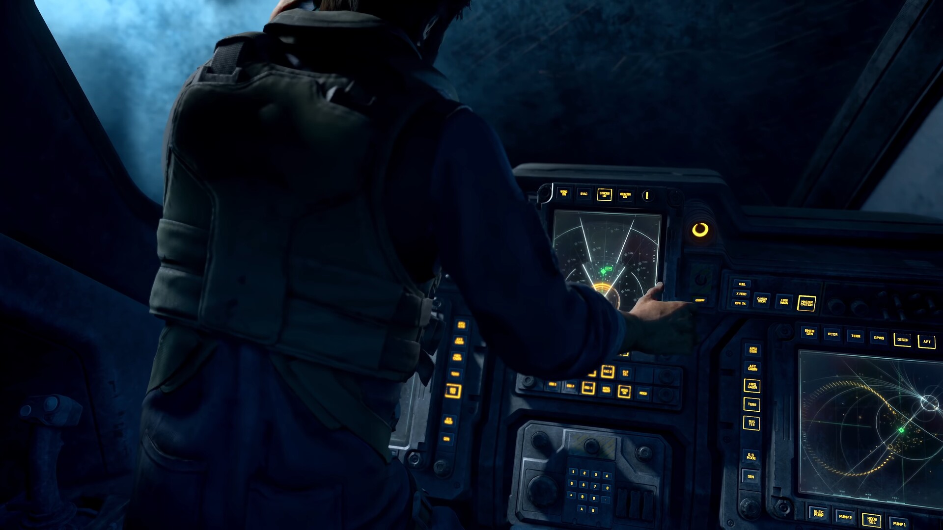 Artstation Halo Infinite E3 Trailer Pelican Screens Hud