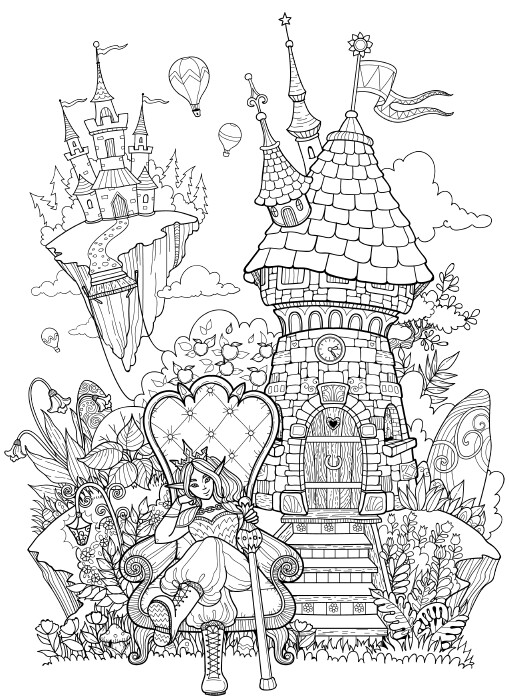 Artstation Lineart Coloring Book Forest Diver Artstation Lineart Coloring Book Forest Diver