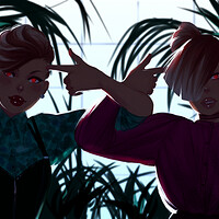 Artstation Among Us Black And Orange Mia Batts