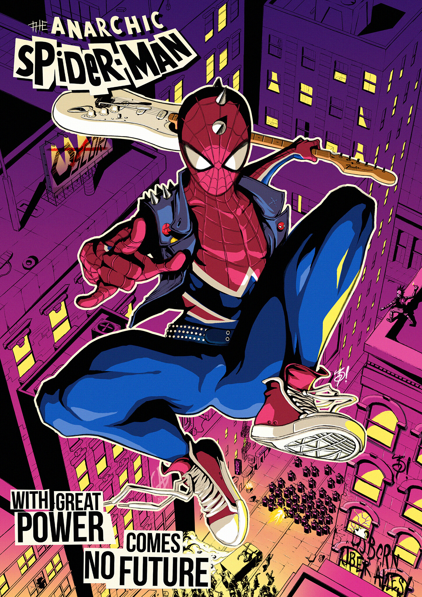 Spider Punk By George Neykov R ImaginaryMarvel