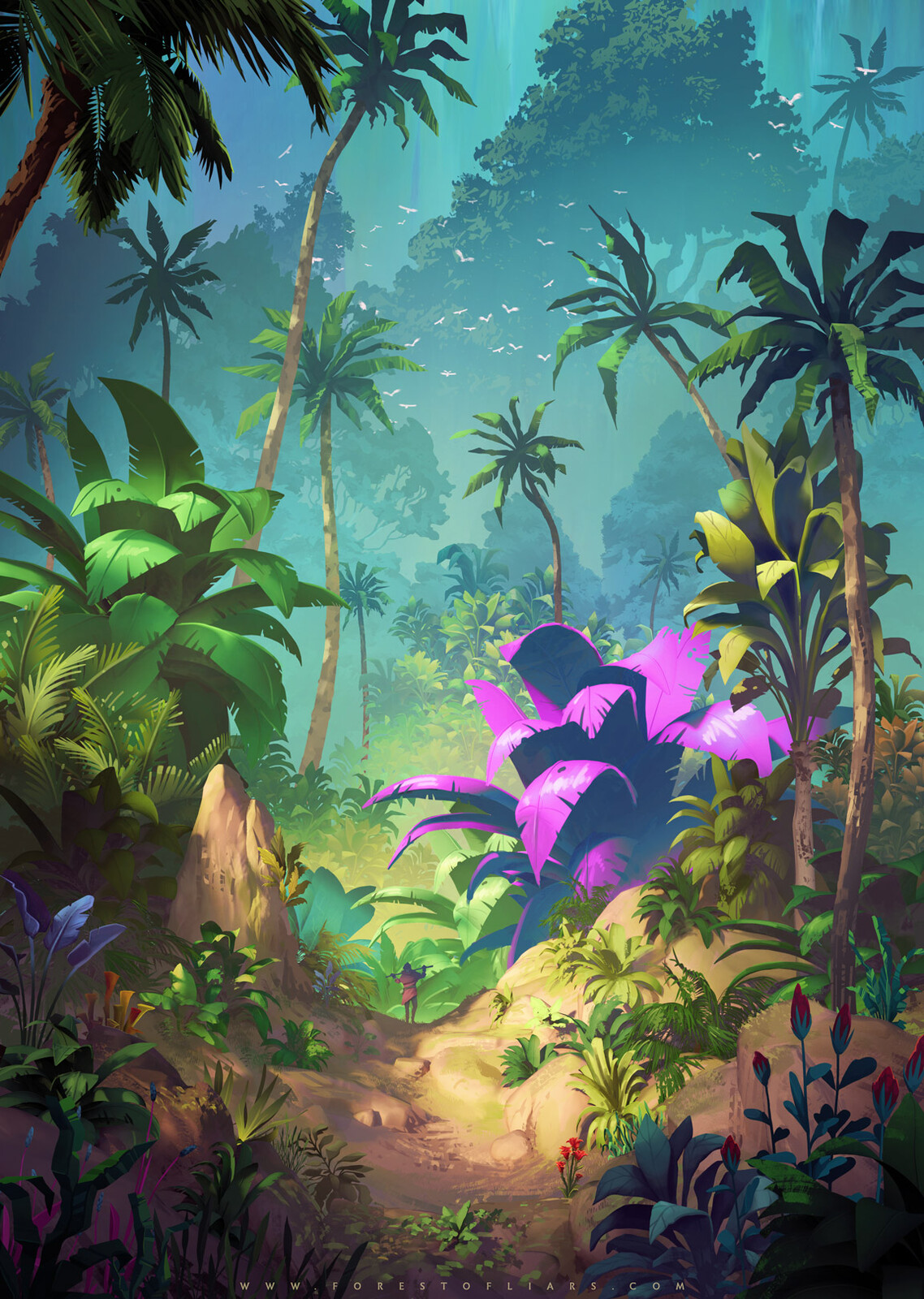 Forest of Liars : Among Leaves