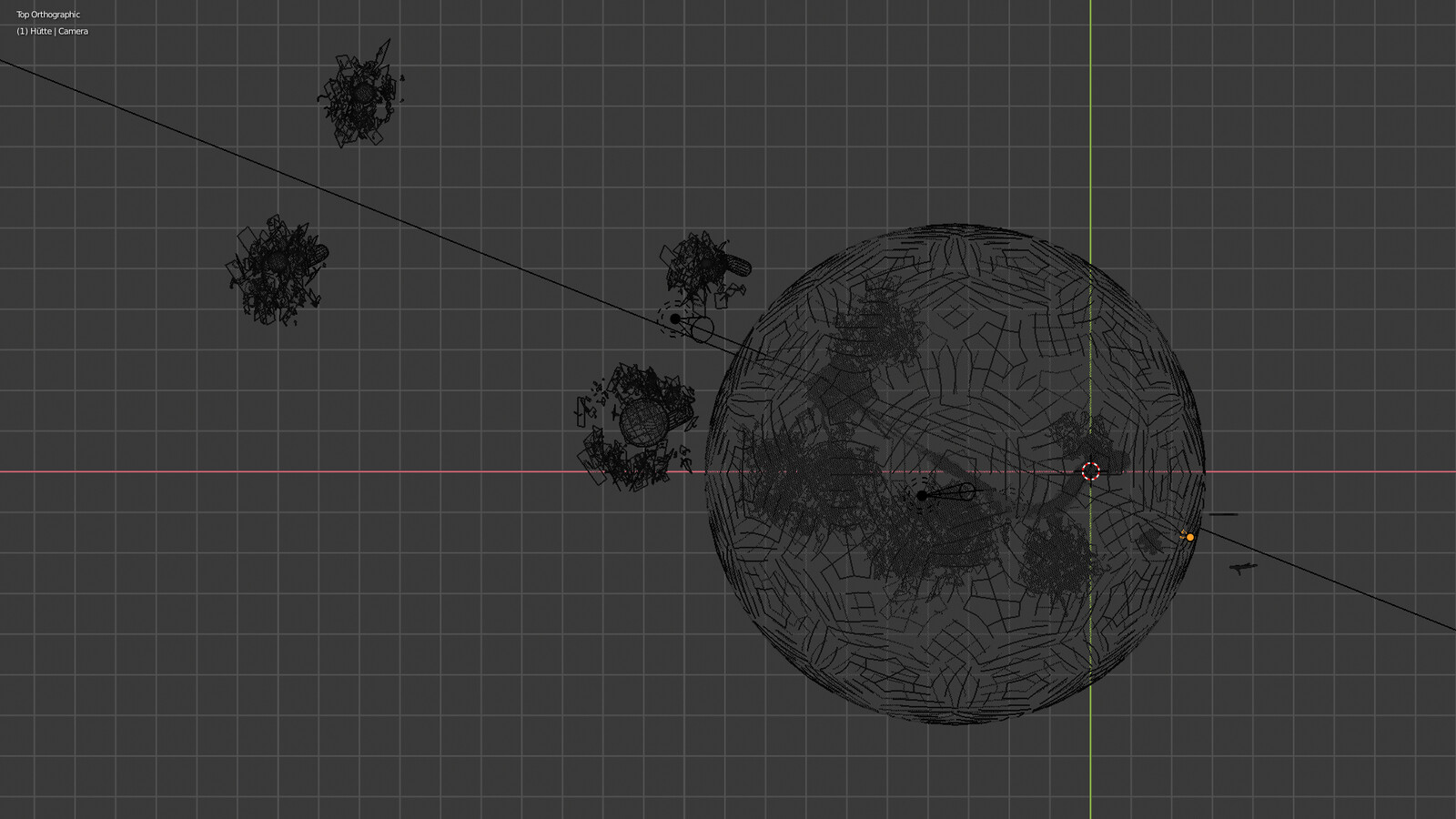 Scene Setup (Top Perspective)