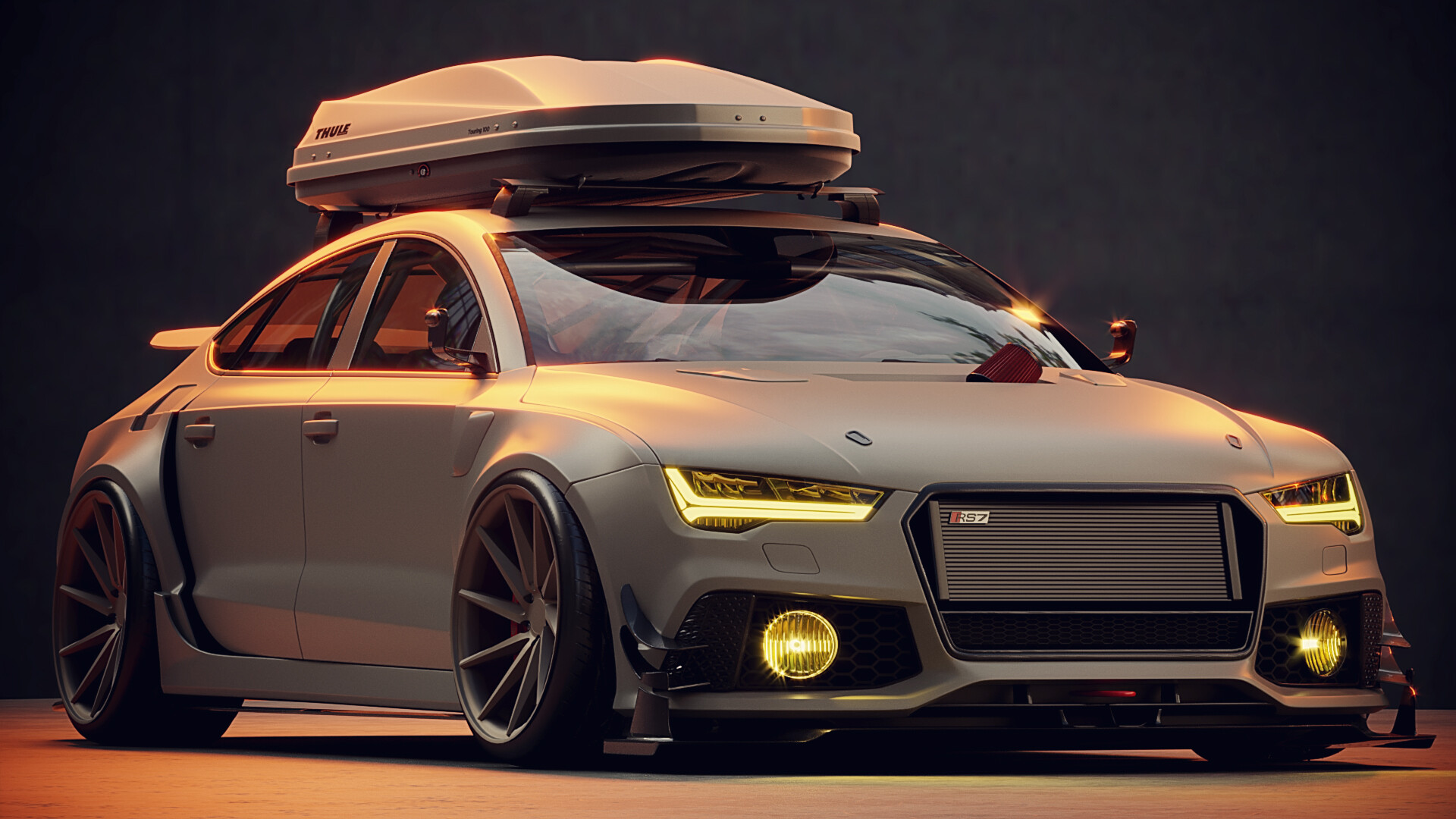 Audi rs7 sales roof box