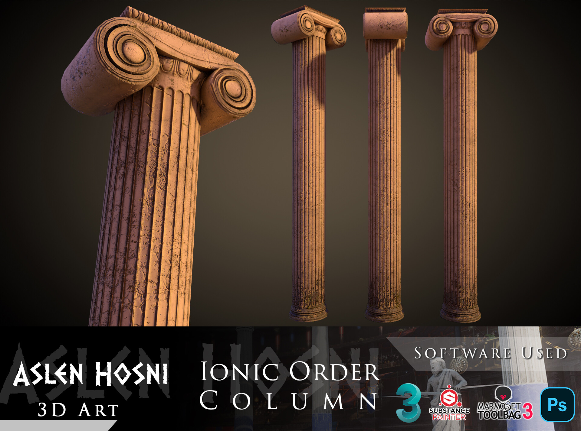 ionic order column m aslan hosni