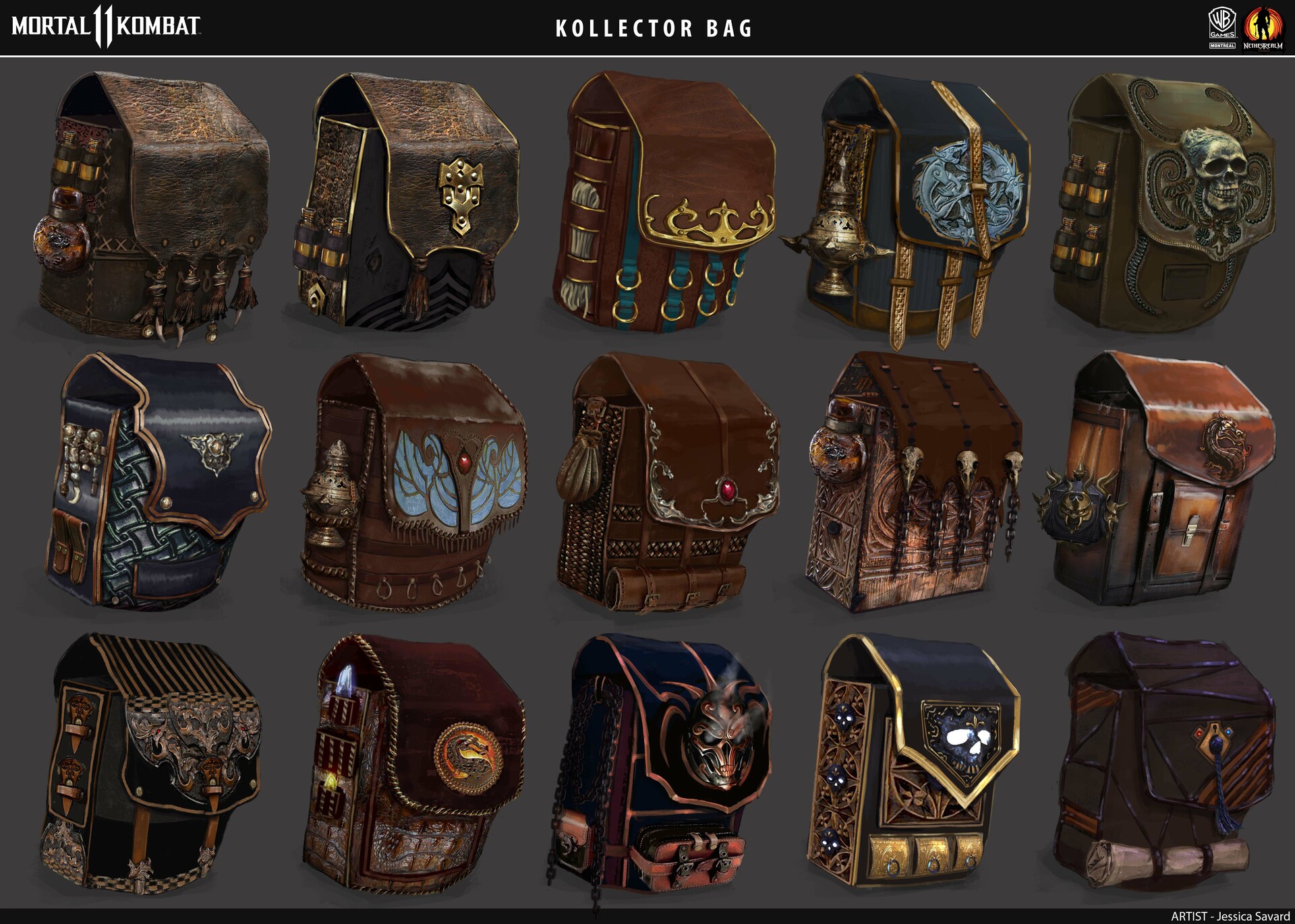 Mortal kombat discount backpacks