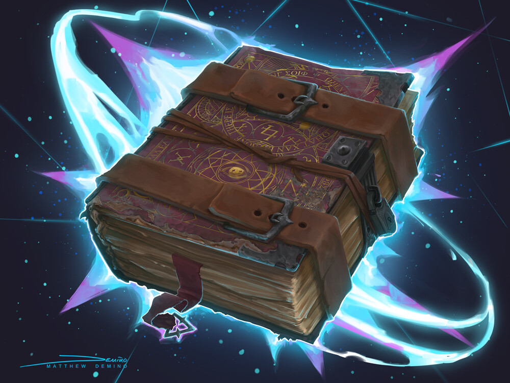 Arcane spell book