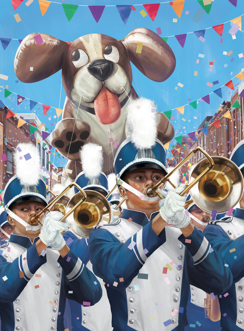 Cover art for "Everyone Loves a Parade"