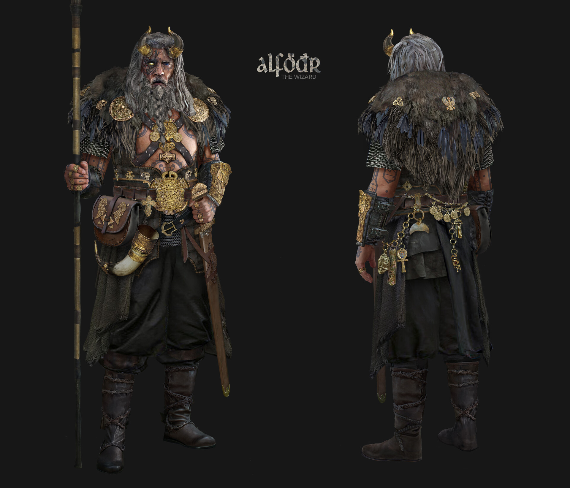 God of War Ragnarok Odin concept art leaks