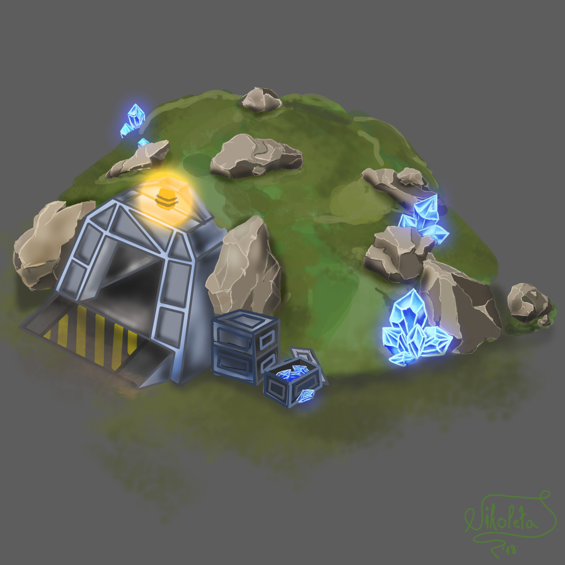 ArtStation - Sci-Fi mine