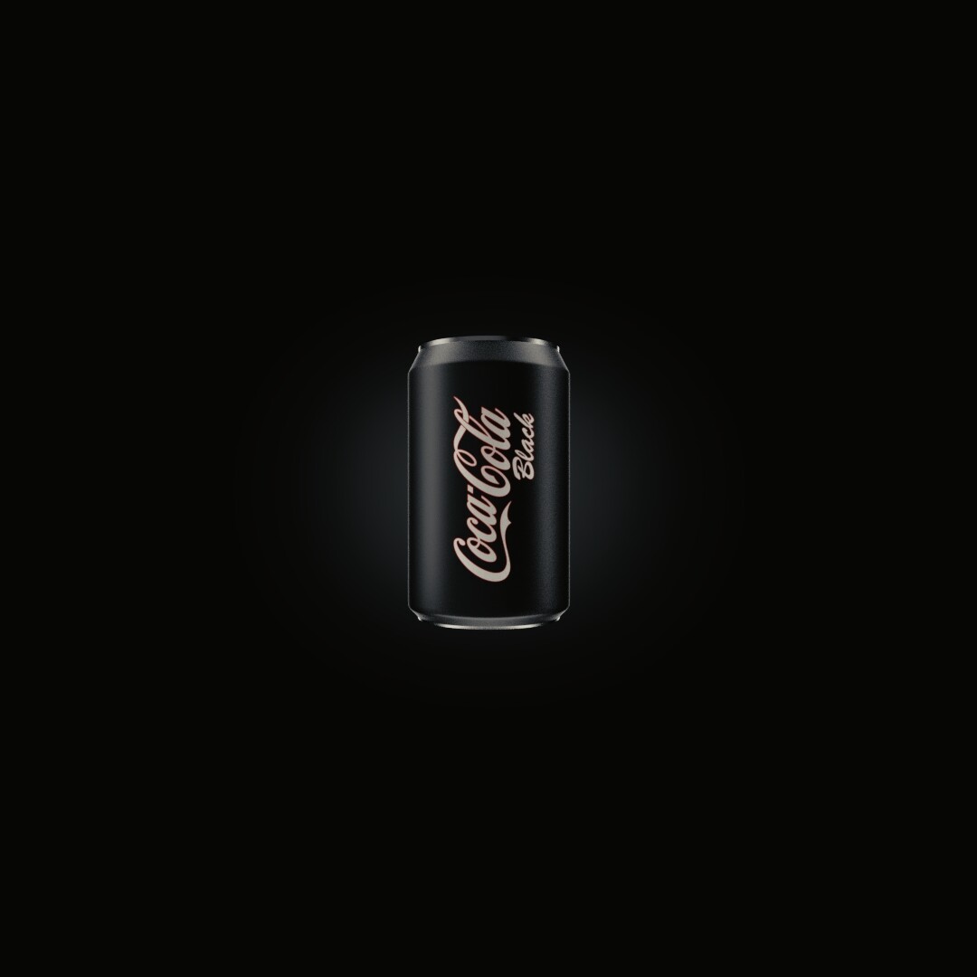 Matte Black Coke Zero  Matte black, Coca cola, Shades of black