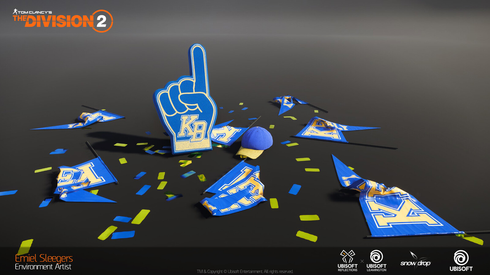 Kenly College Sports team branding props