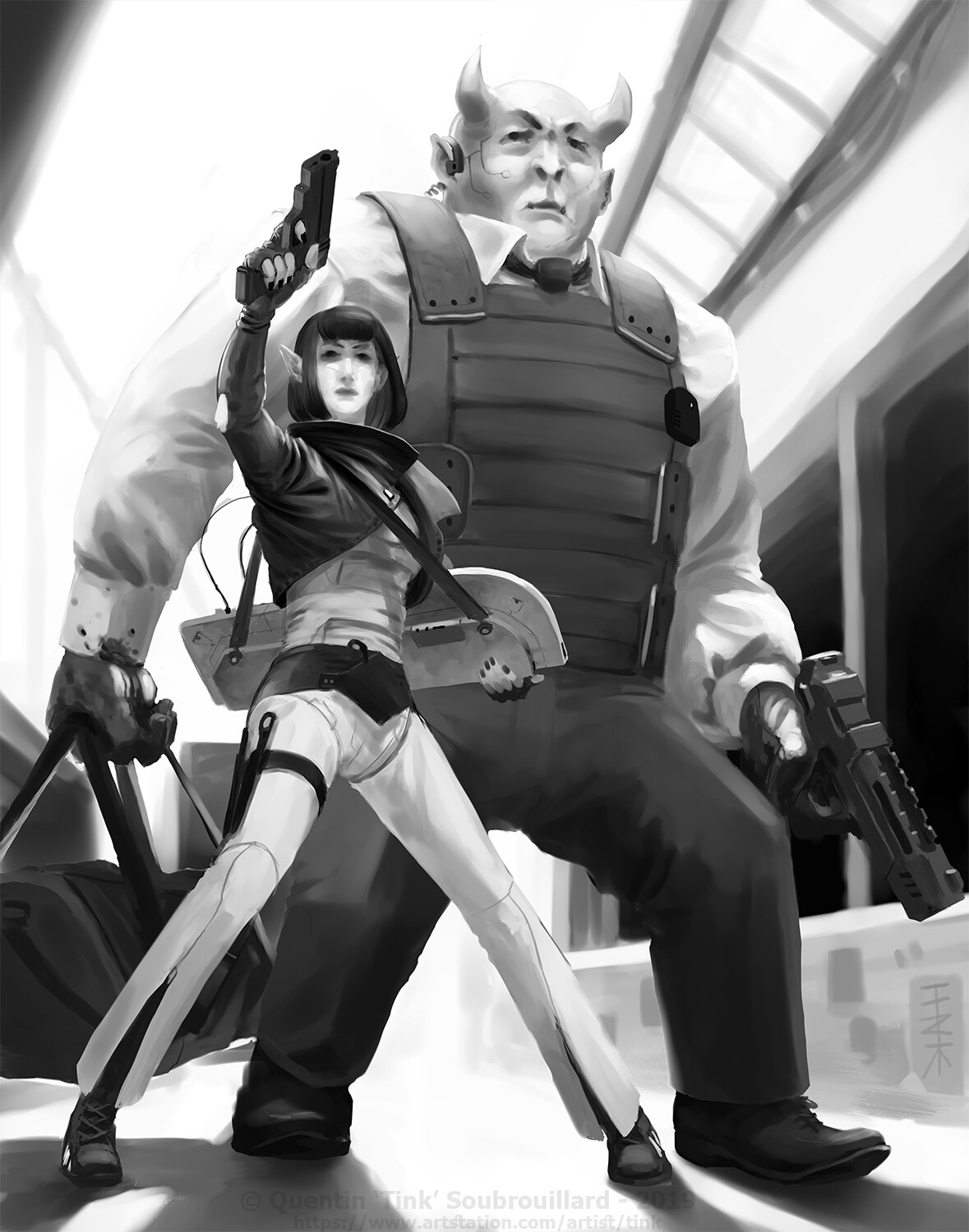 ArtStation - Osaka Shadowrunners