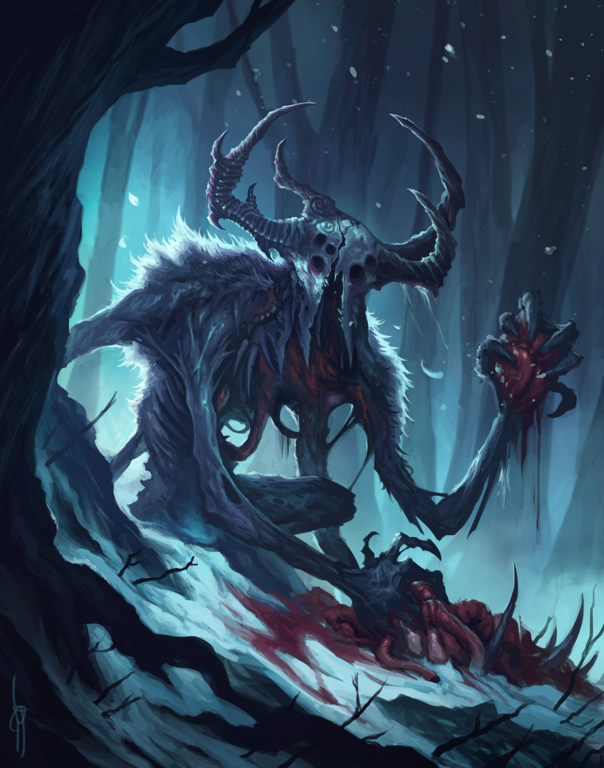 Wendigo Minecraft Skin