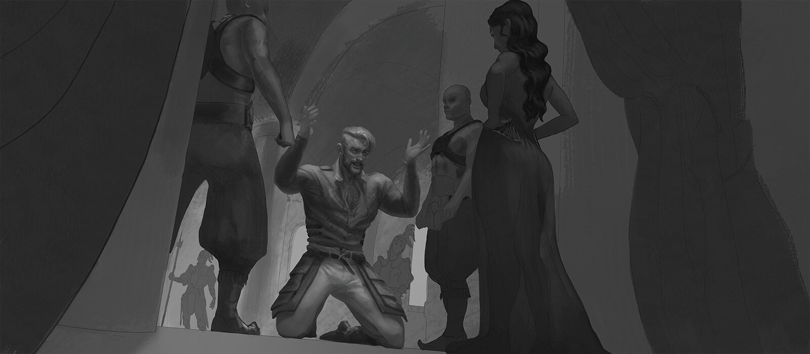 Black and white value experiment