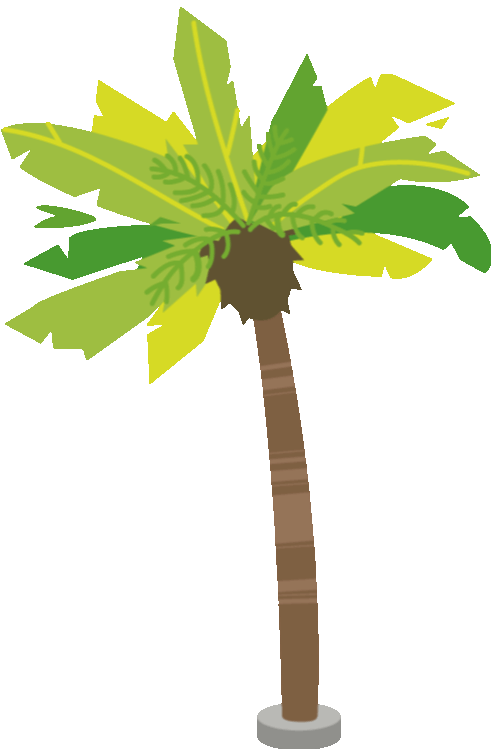 ArtStation - Adobe Illustrator Palm Tree