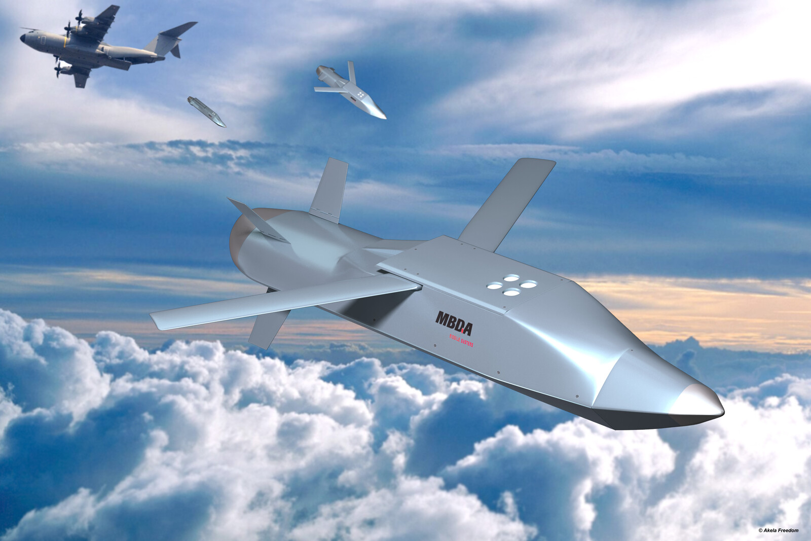 MBDA Remote Carrier 200
Link for 3D model:
https://www.renderhub.com/akela-freedom/mbda-remote-carrier-200
