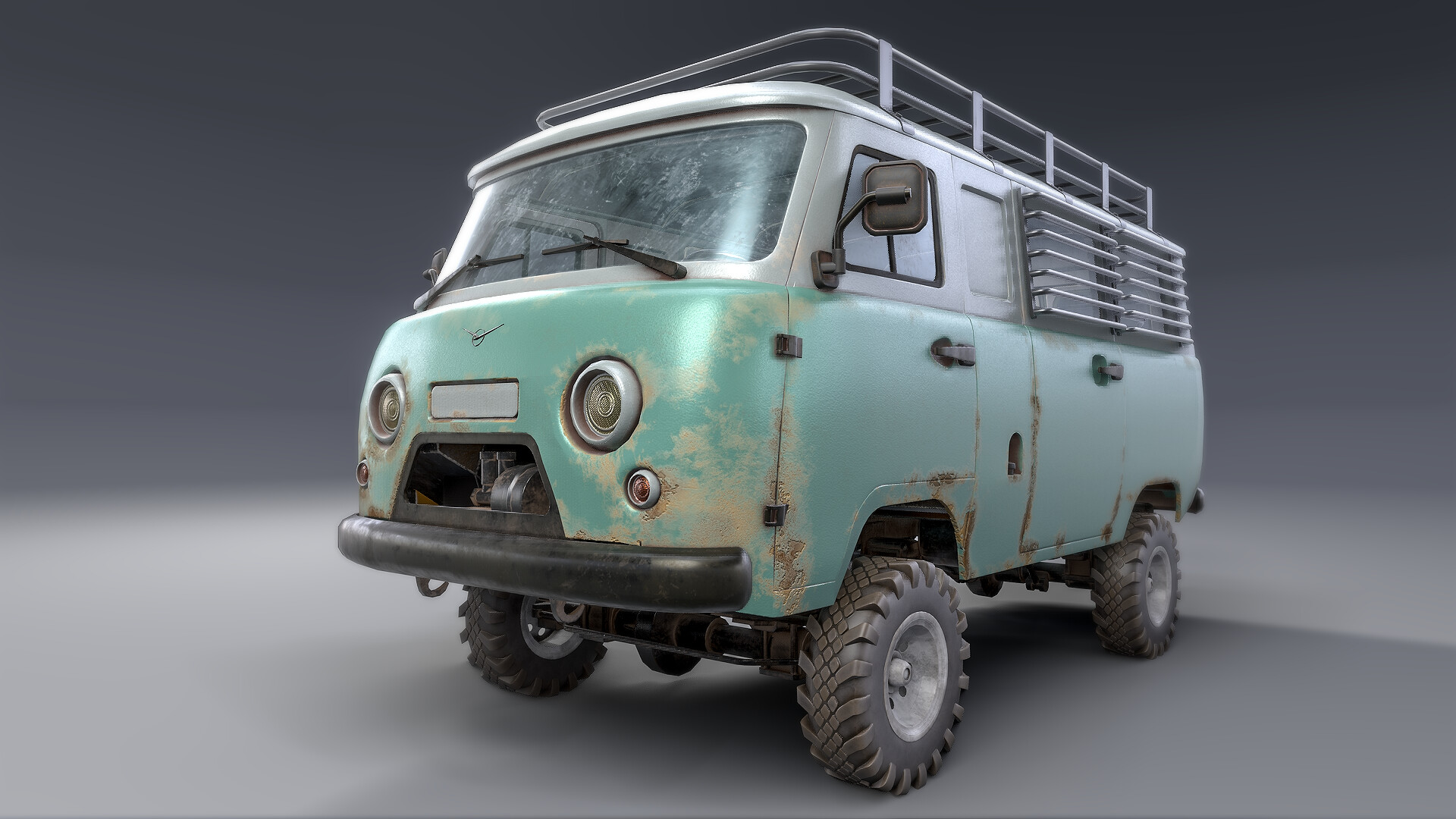 Artstation Uaz 452 Buhanka Yaroslav K