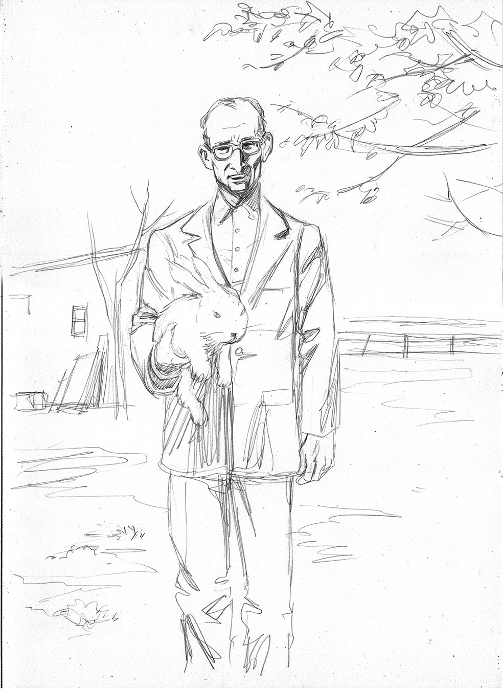 Monsieur K
Cover sketch