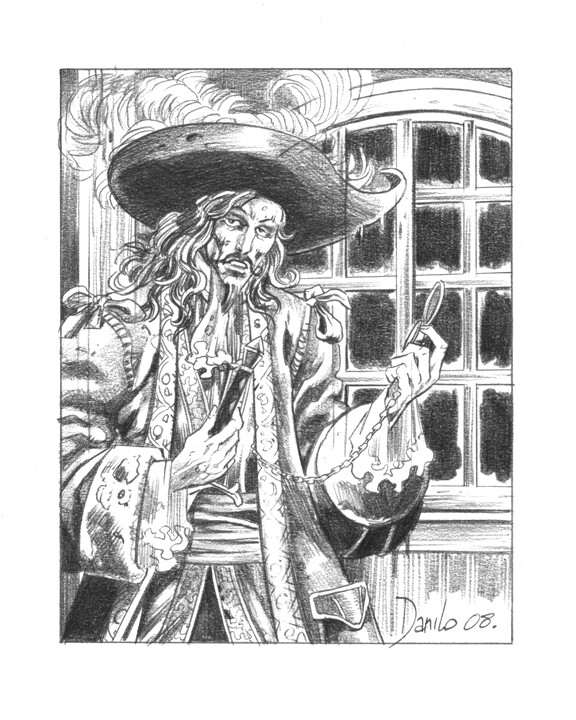 Pirates of Freeport
Pencil illustration.
