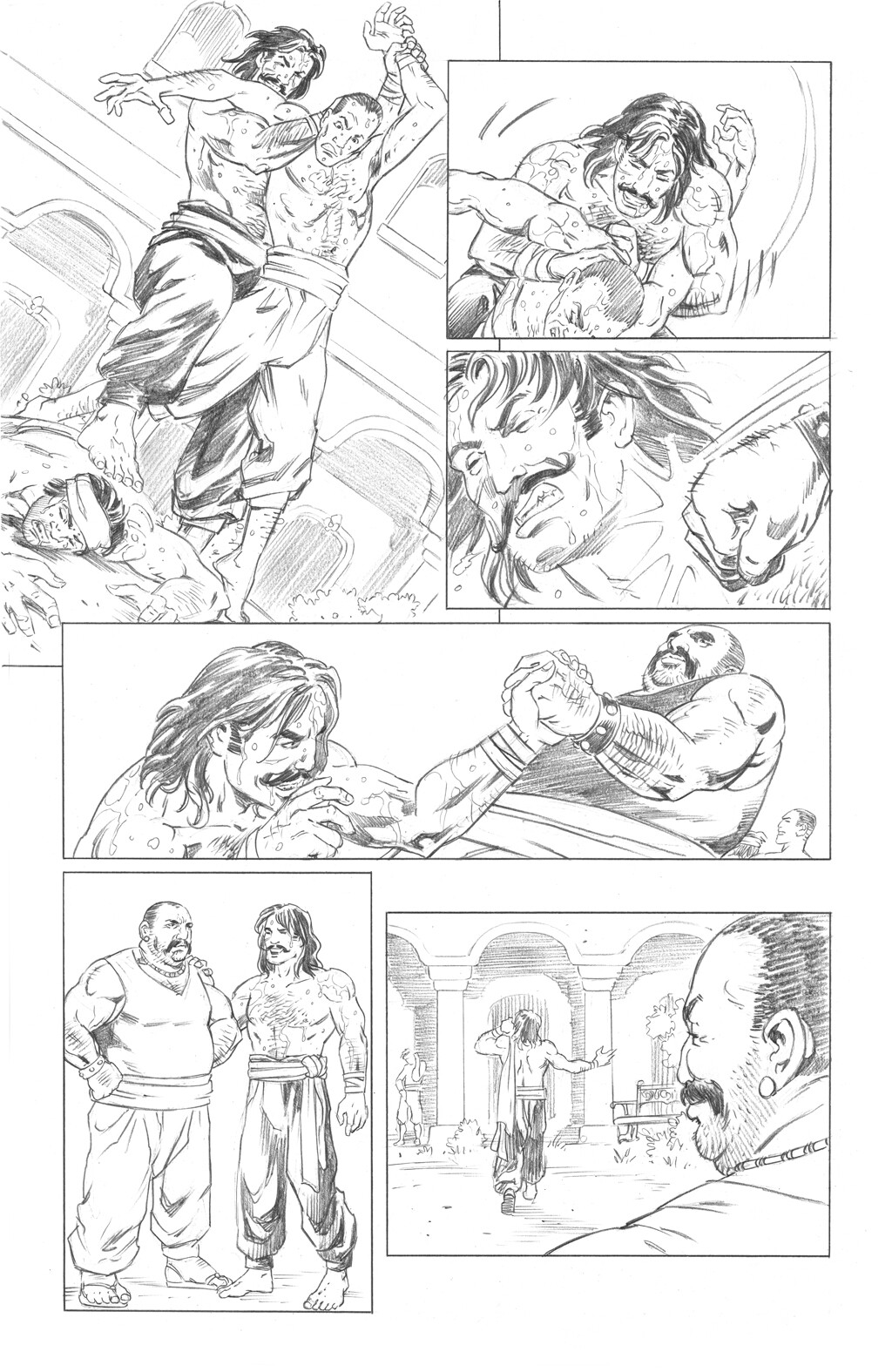 Scions of the Cursed King 
Page 21 pencils.