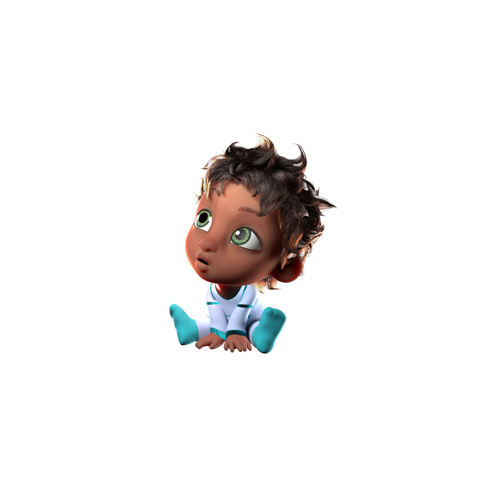 Artstation Baby For Short Film Supa Nurse Laura Morin