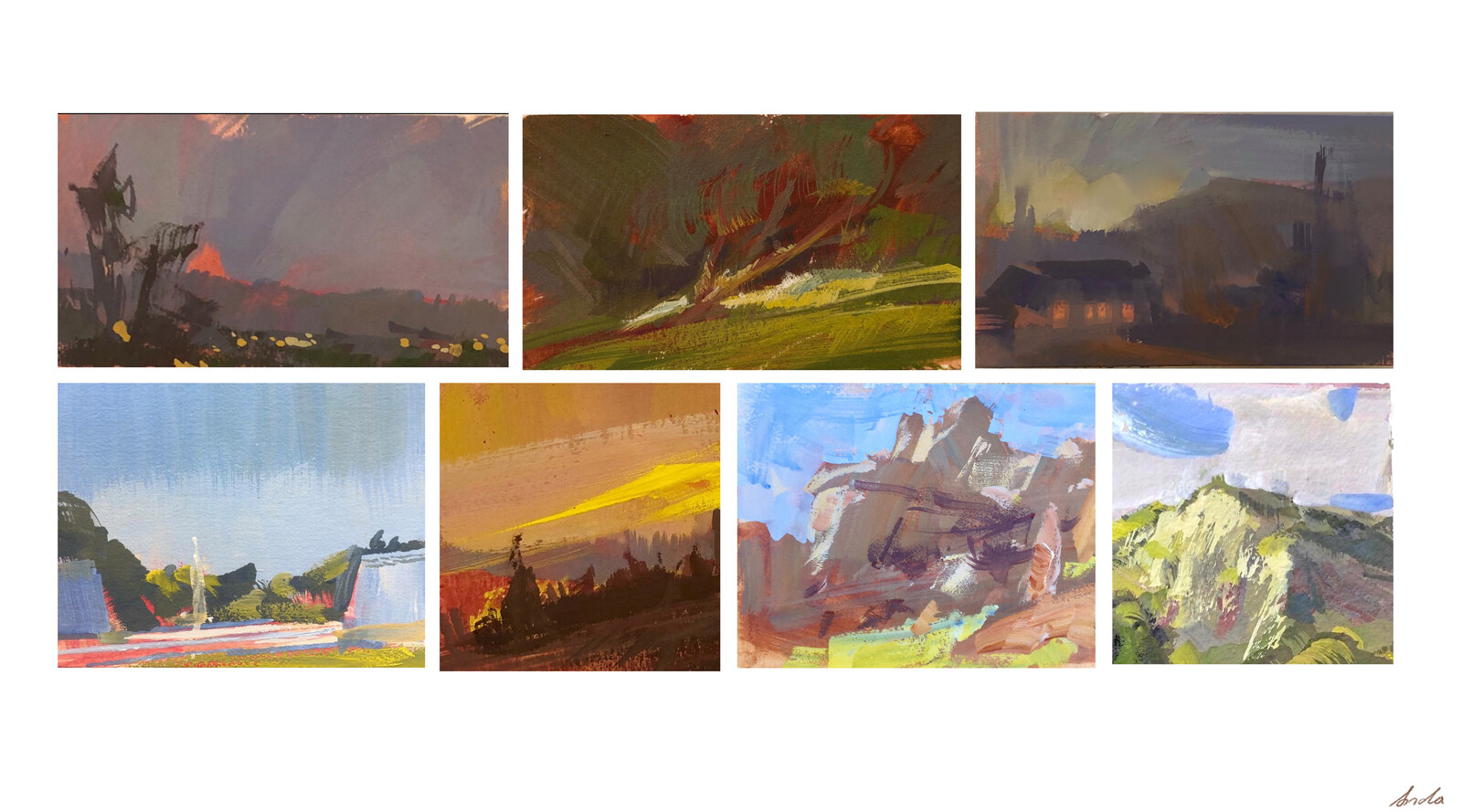 Gouache Painting