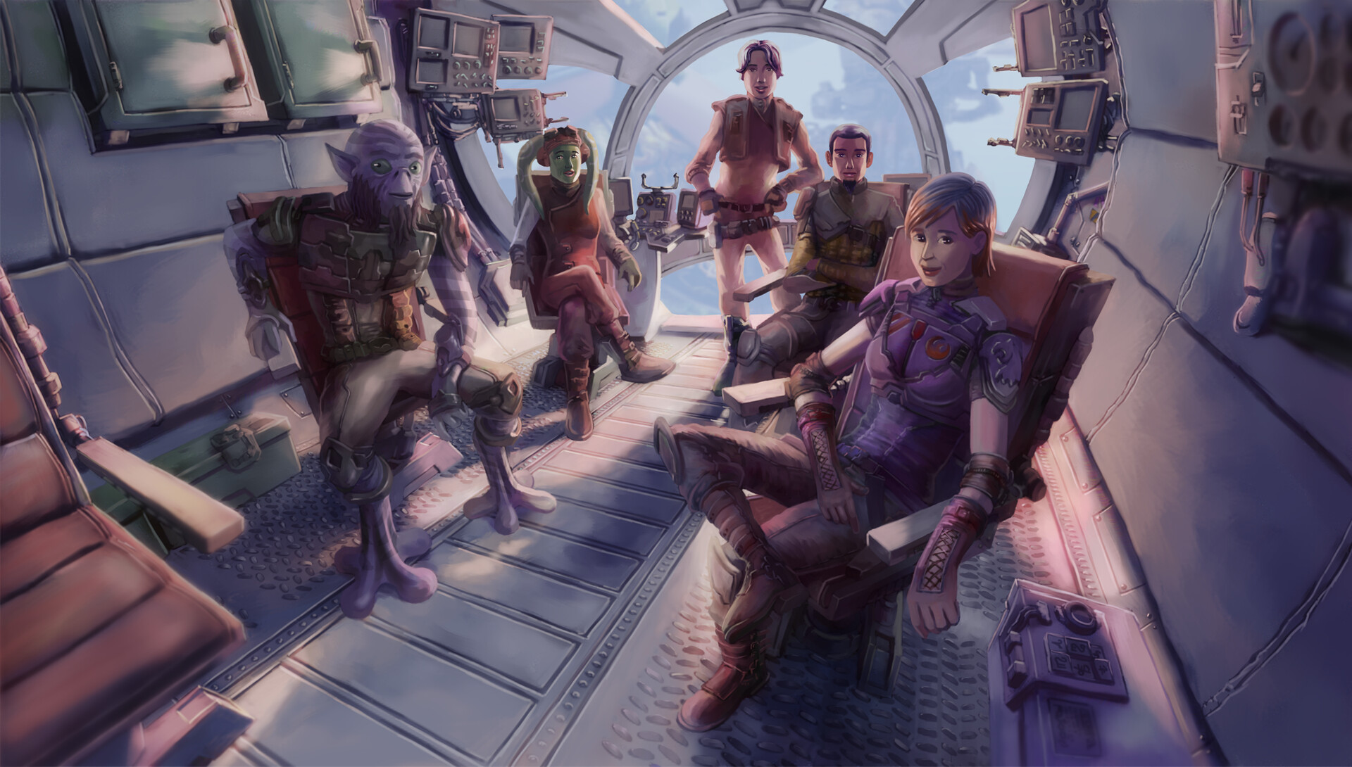 Artstation Star Wars Rebels Fan Art