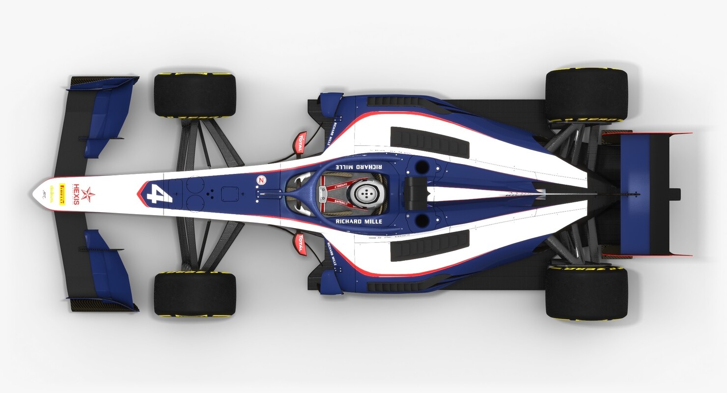 OpticalDreamSoft - ART Grand Prix F2 #4 Formula 2 Season 2019 3D model