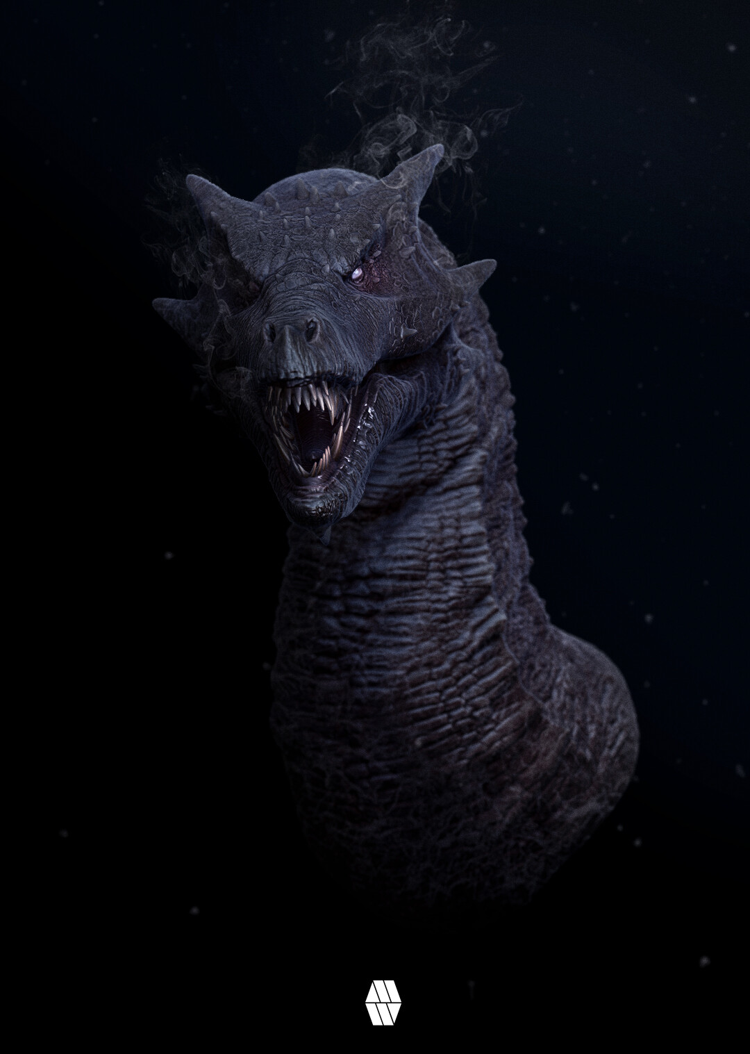 Night Terror Dragon Bust Concept