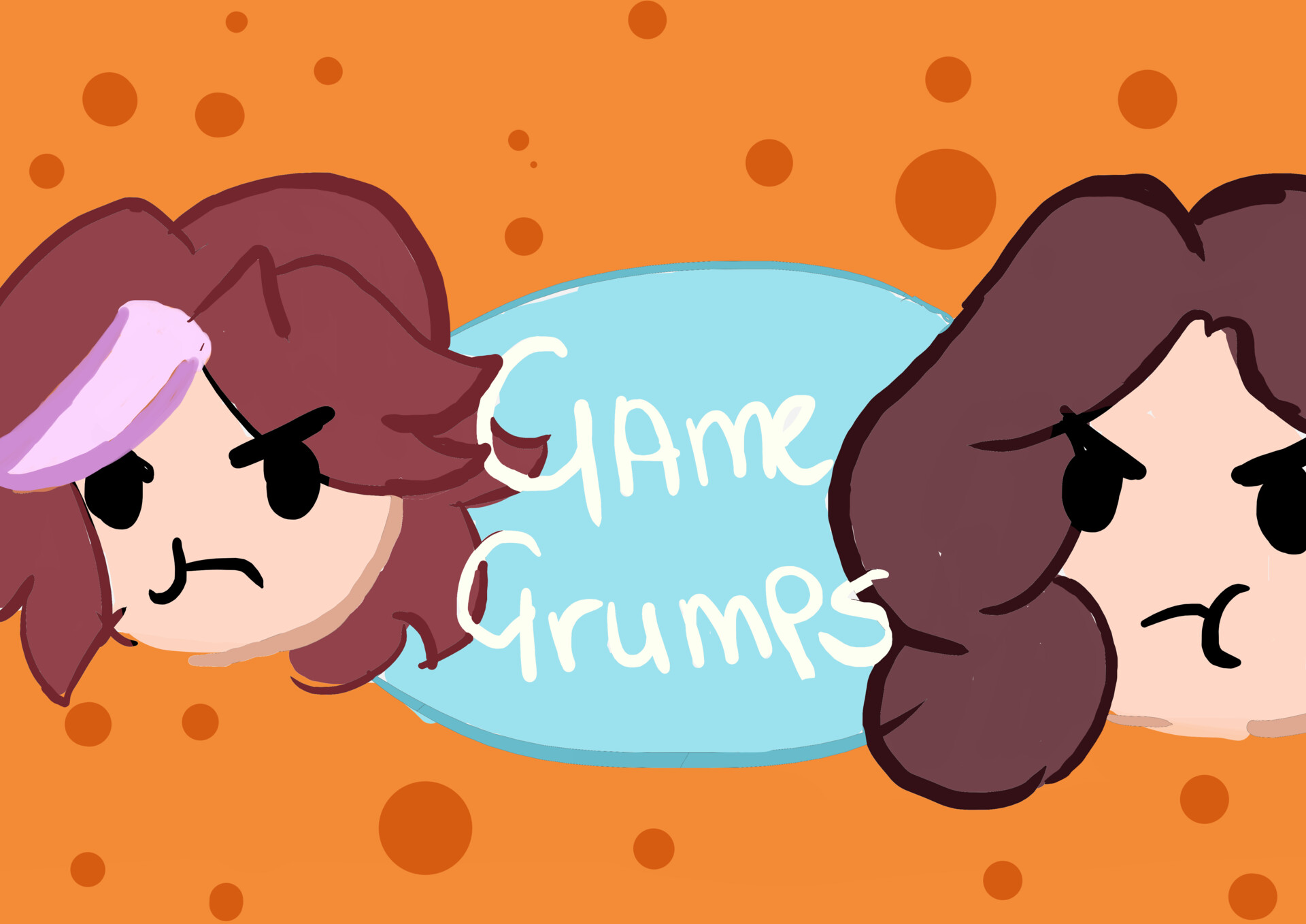Artstation Game Grumps Logo Caitlyn Moodie
