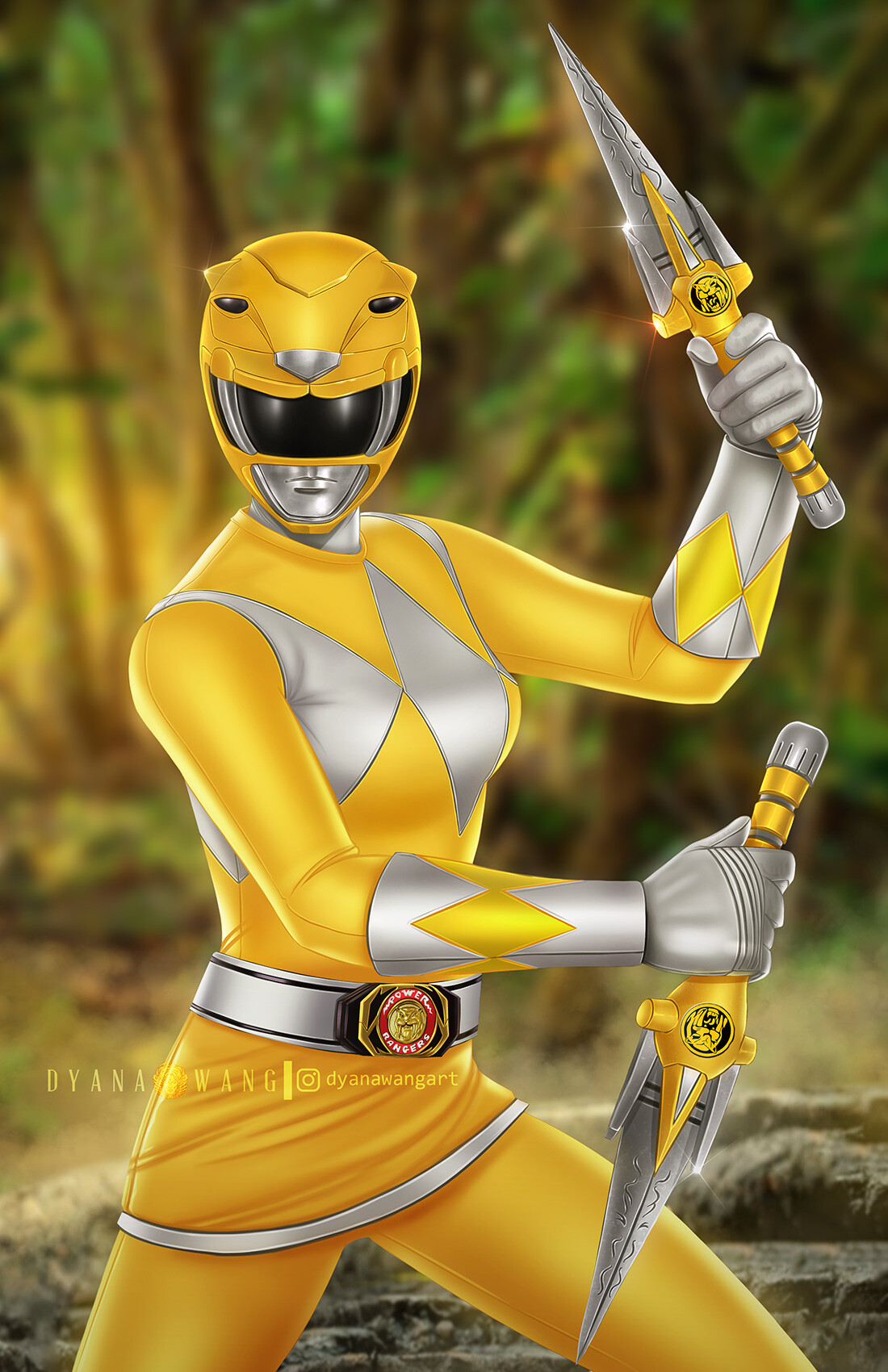 yellow power ranger