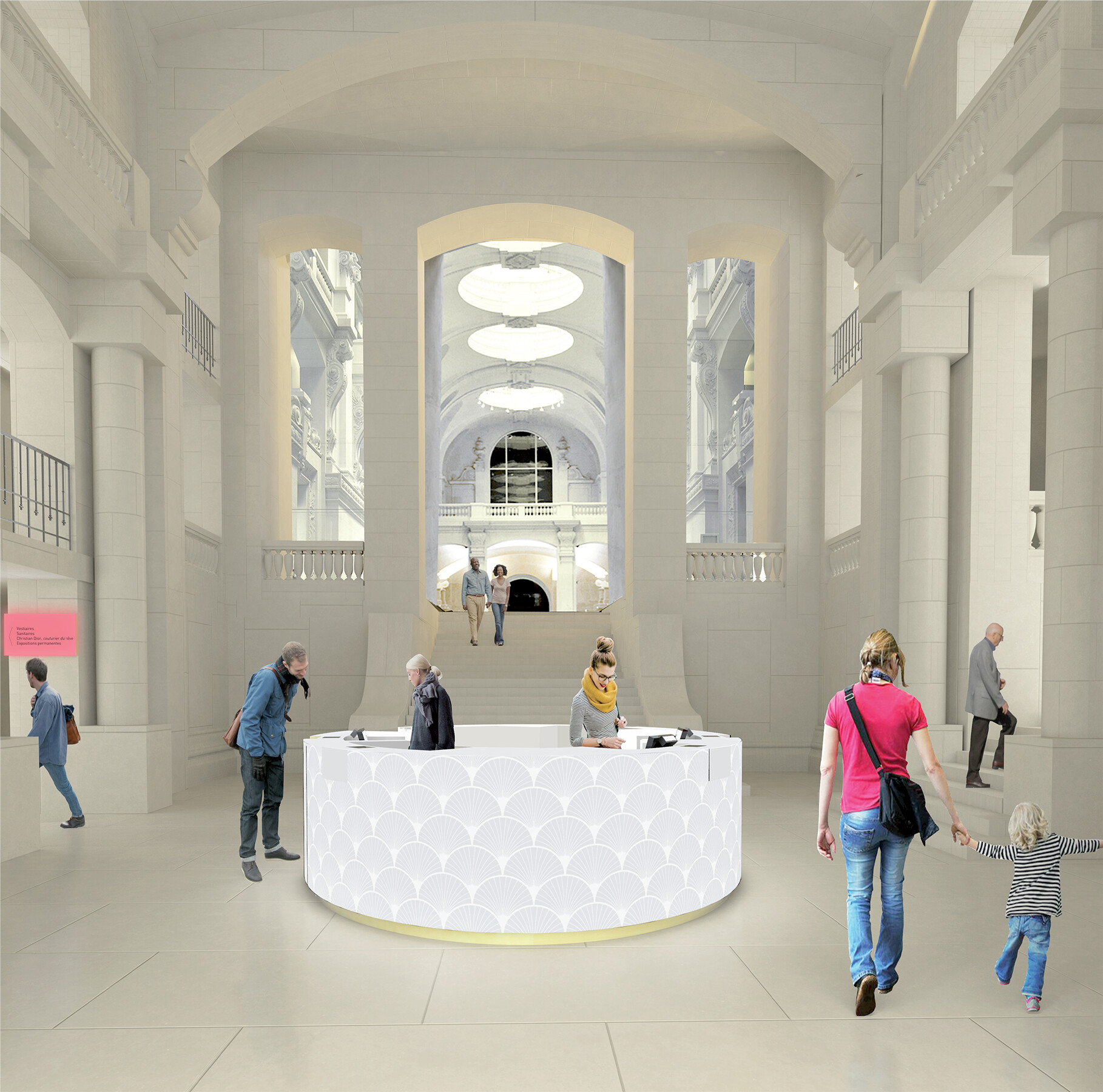 Artstation Decorative Art Museum Of Paris Reception Areas
