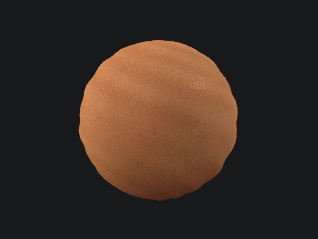 Sand material created in Substance Designer