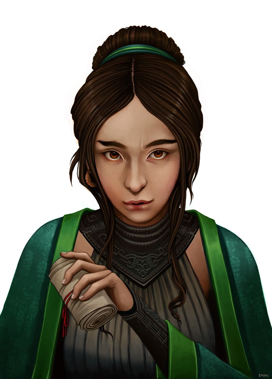 Pomerza - Noblewoman and surgeon. Played by me in the Swedish RPG Eon by Helmgast.
