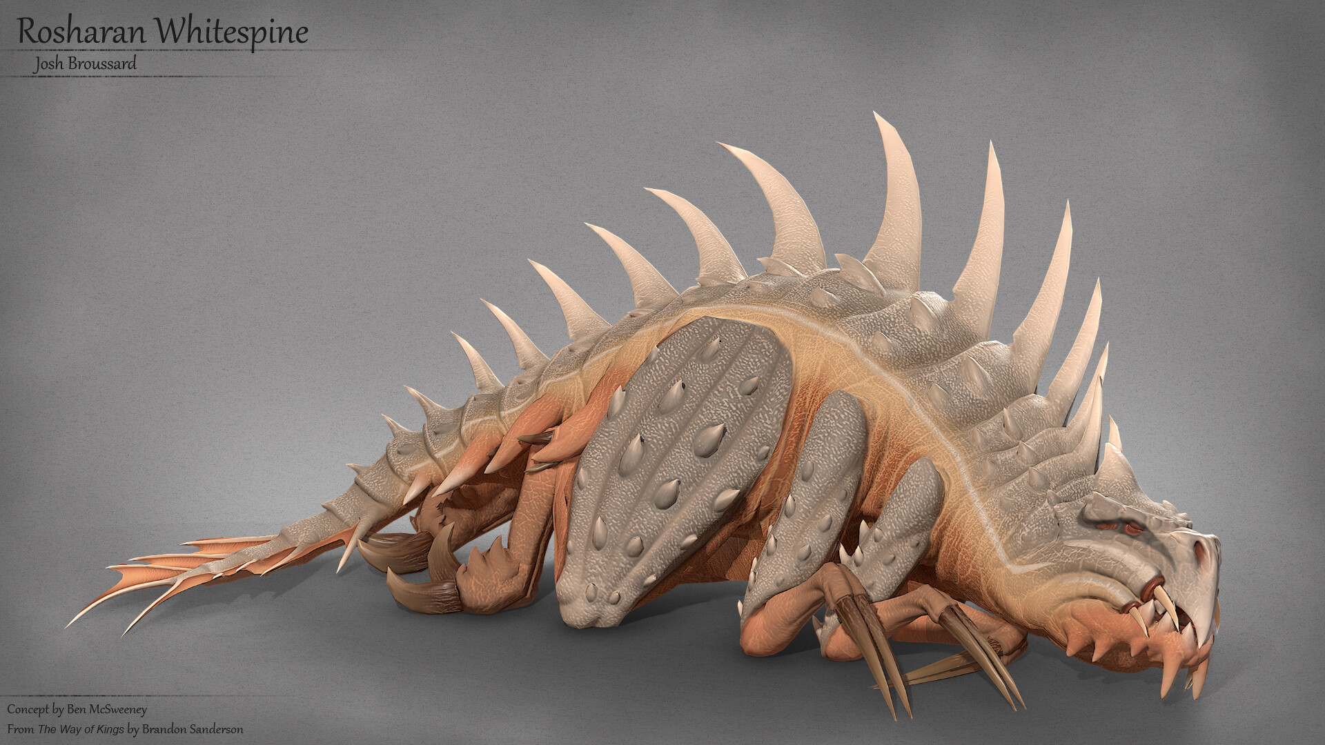 Artstation Whitespine Josh Broussard