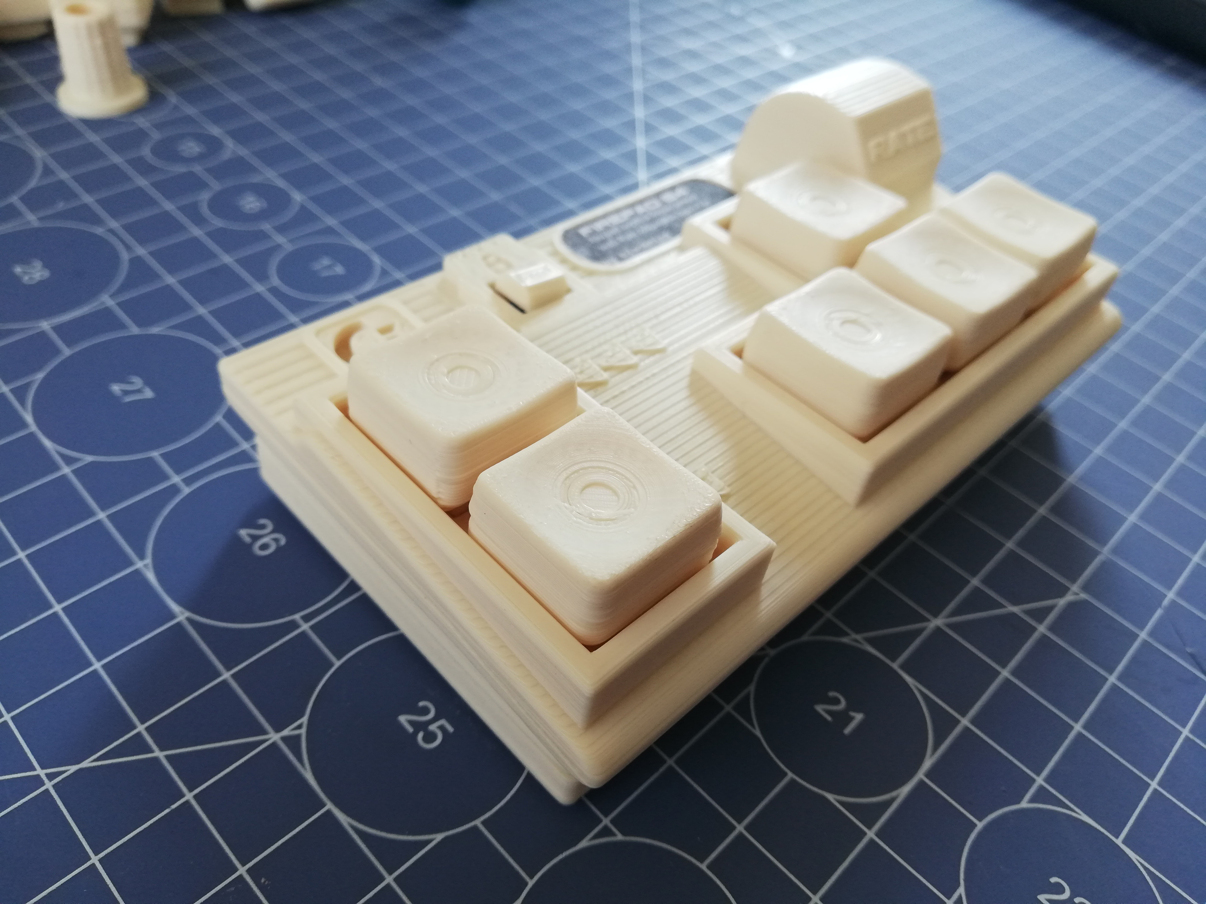 Photo of the 3d printed prototype