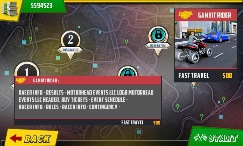 Artstation Quad Bike Attack Racing Game New Gui New Ui Malik