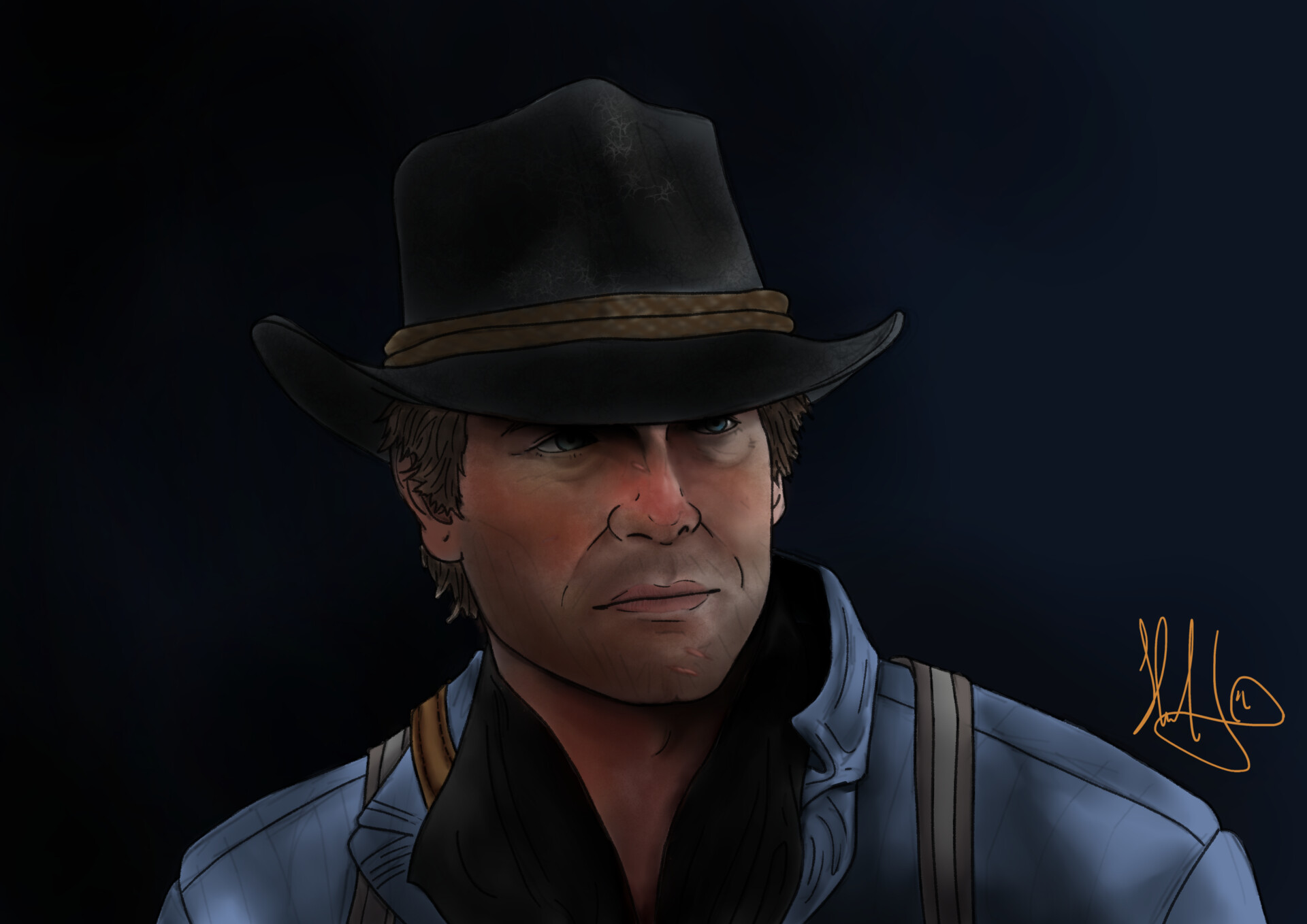 Artstation Arthur Morgan Hannah Lovberg Το red dead redemption 2 διηγείται την ιστορία του arthur morgan, ενός gunslinger στην άγρια . artstation arthur morgan hannah lovberg